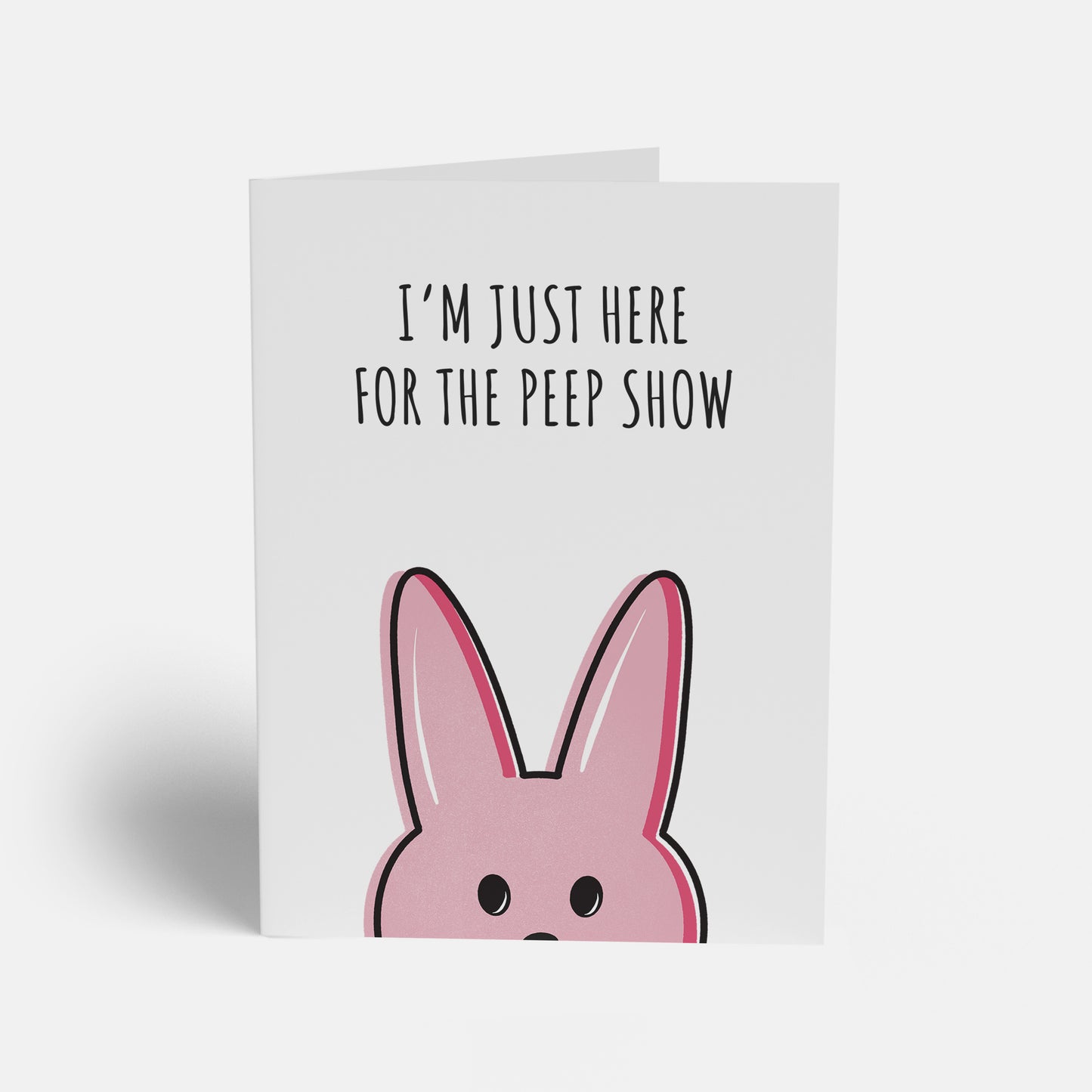 Easter Peep Show Card