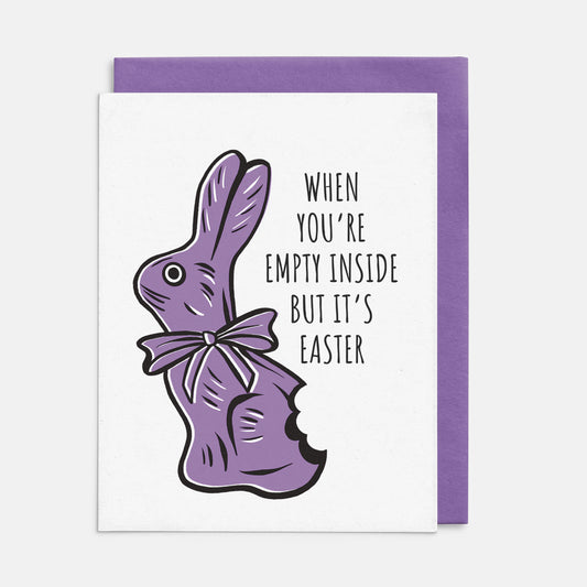 Funny Easter Bunny card