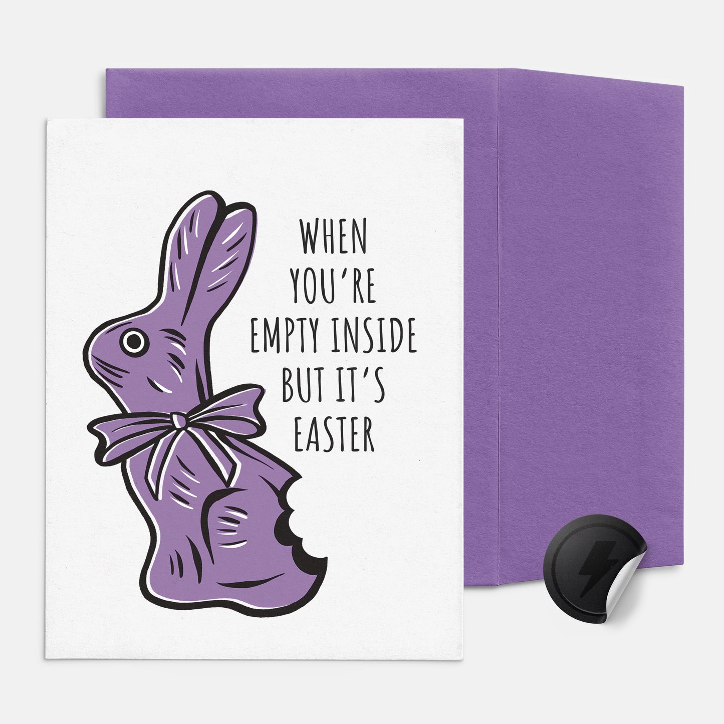 Gothic easter card