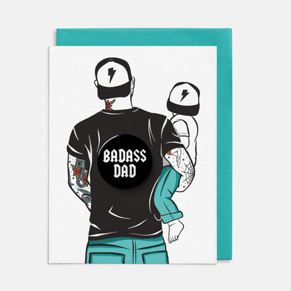 Badass Dad card