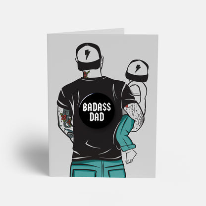 rad fathers day card