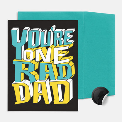 You're One Rad Dad, Father's Day Card