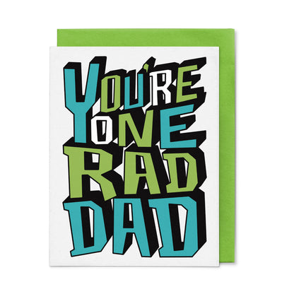 Rad Dad - Father's Day Card