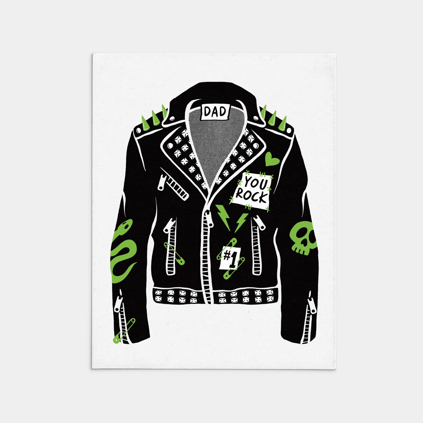 Rocker Dad - Father's Day Card