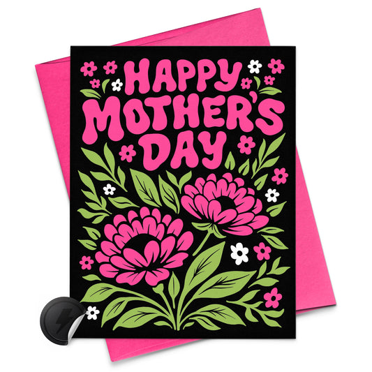 Happy Mother's Day NEON Card