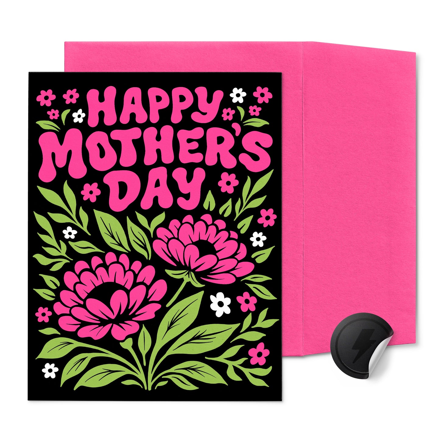 Happy Mother's Day NEON Card