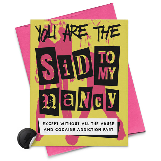 sid and nancy love card