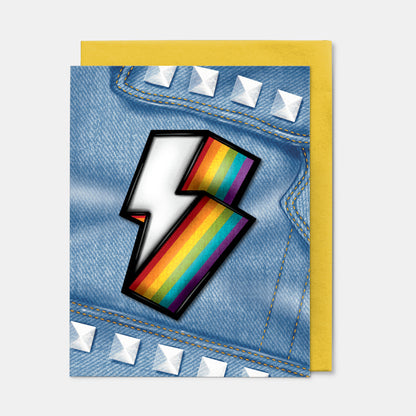 Rock Your Pride LGBTQ+ Sticker Card
