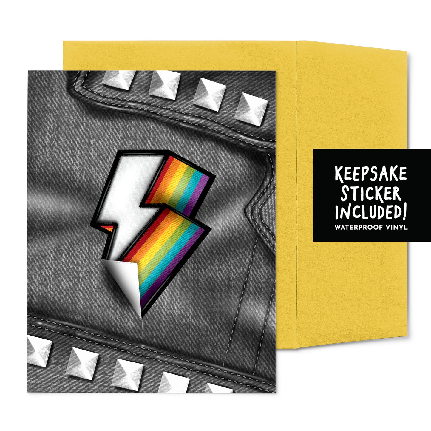 Rock Your Pride LGBTQ+ Sticker Card