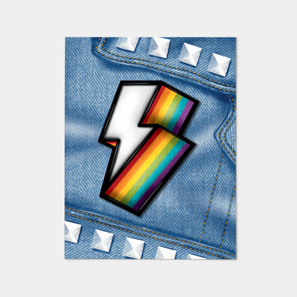 Rock Your Pride LGBTQ+ Sticker Card