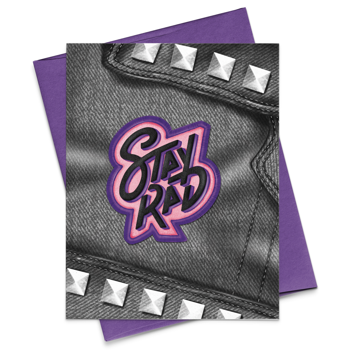 Stay Rad - Sticker Card