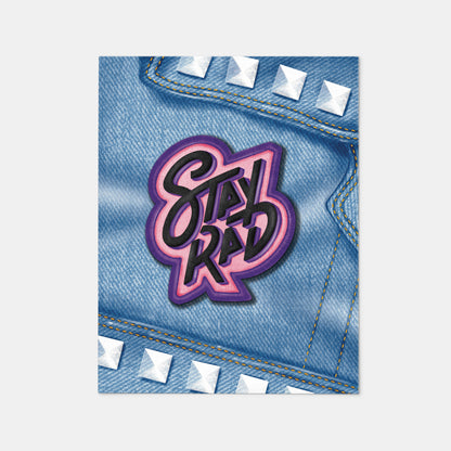 Stay Rad - Sticker Card