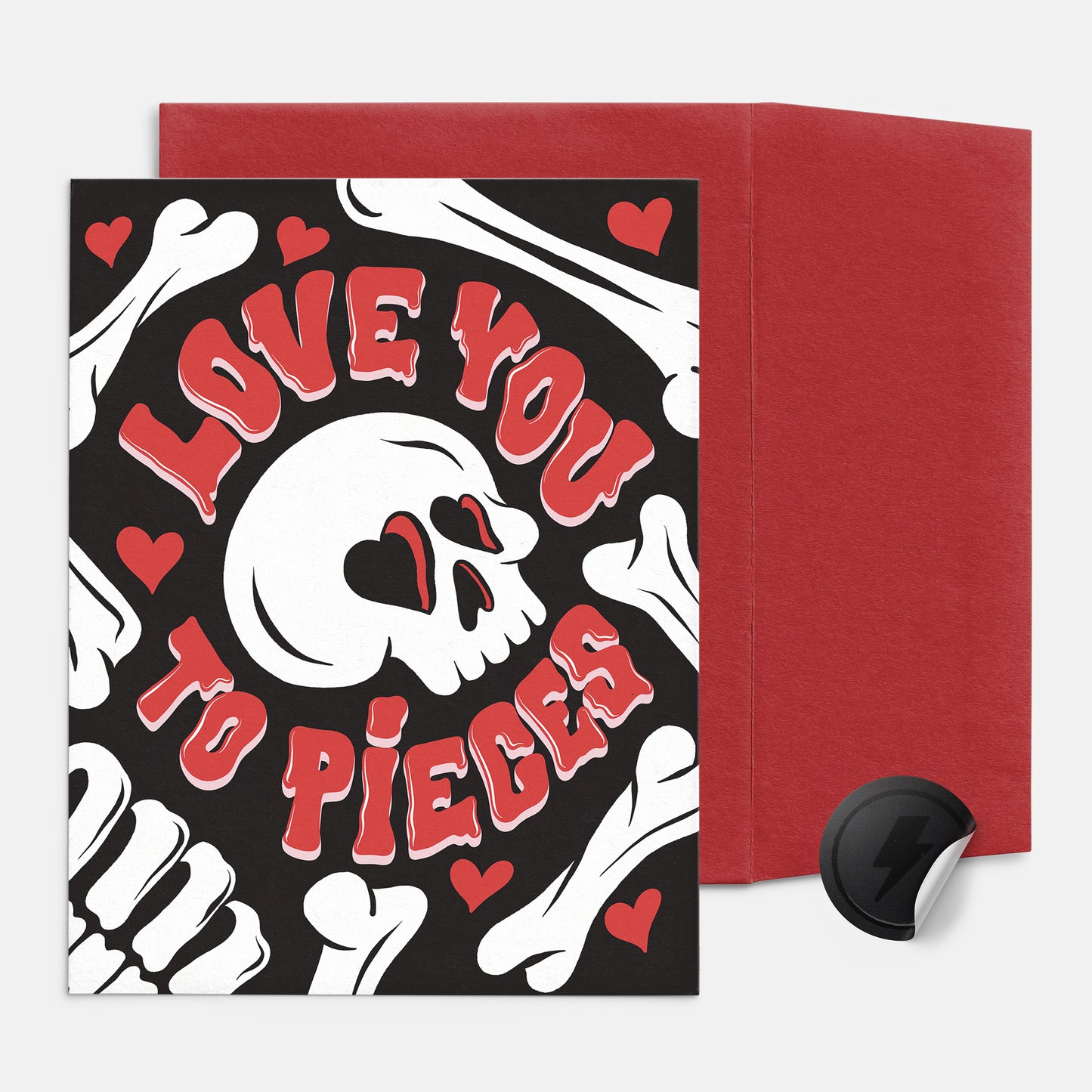 Love You To Pieces Love Card