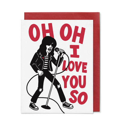 Joey Ramone - Oh Oh I Love You So Card