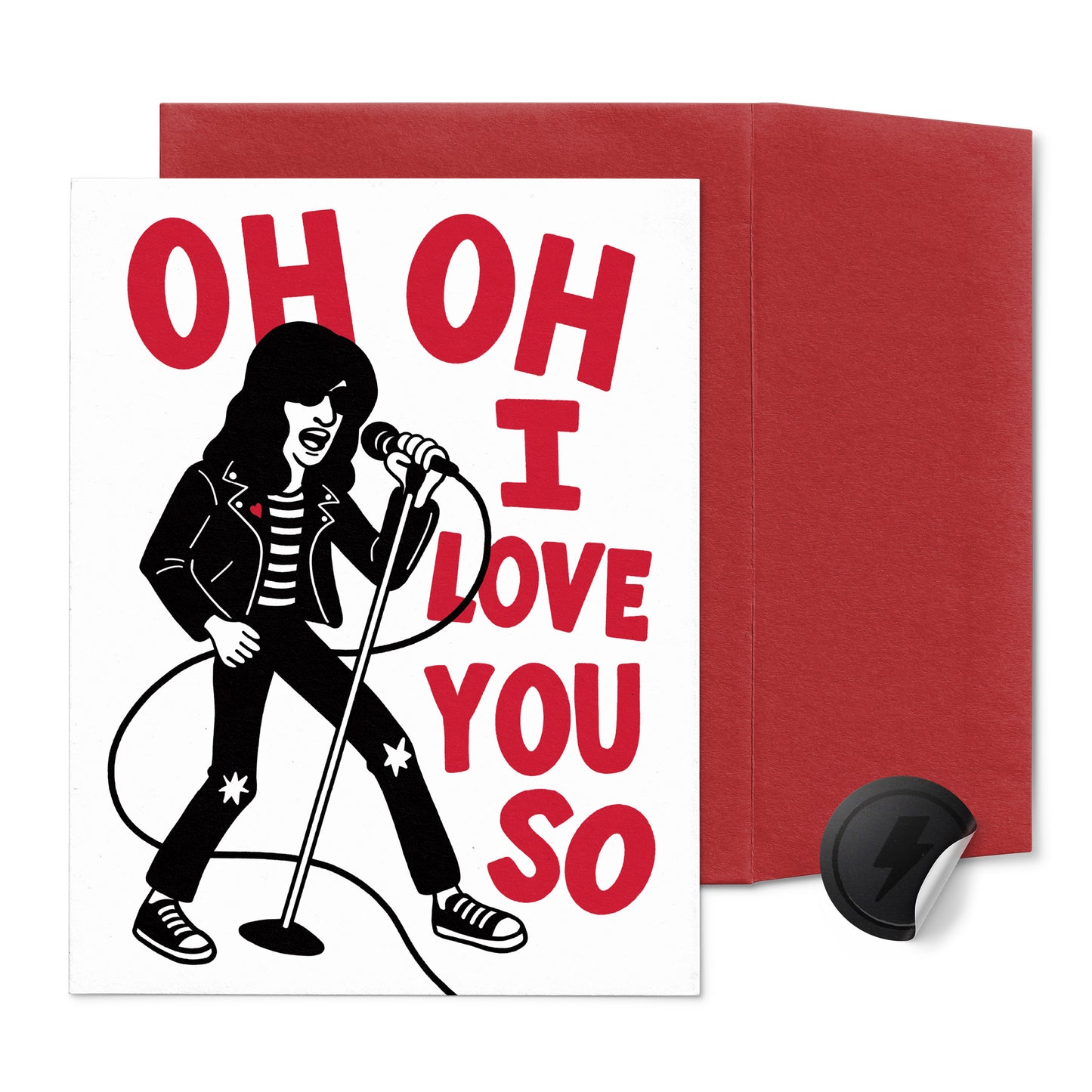 Joey Ramone - Oh Oh I Love You So Card