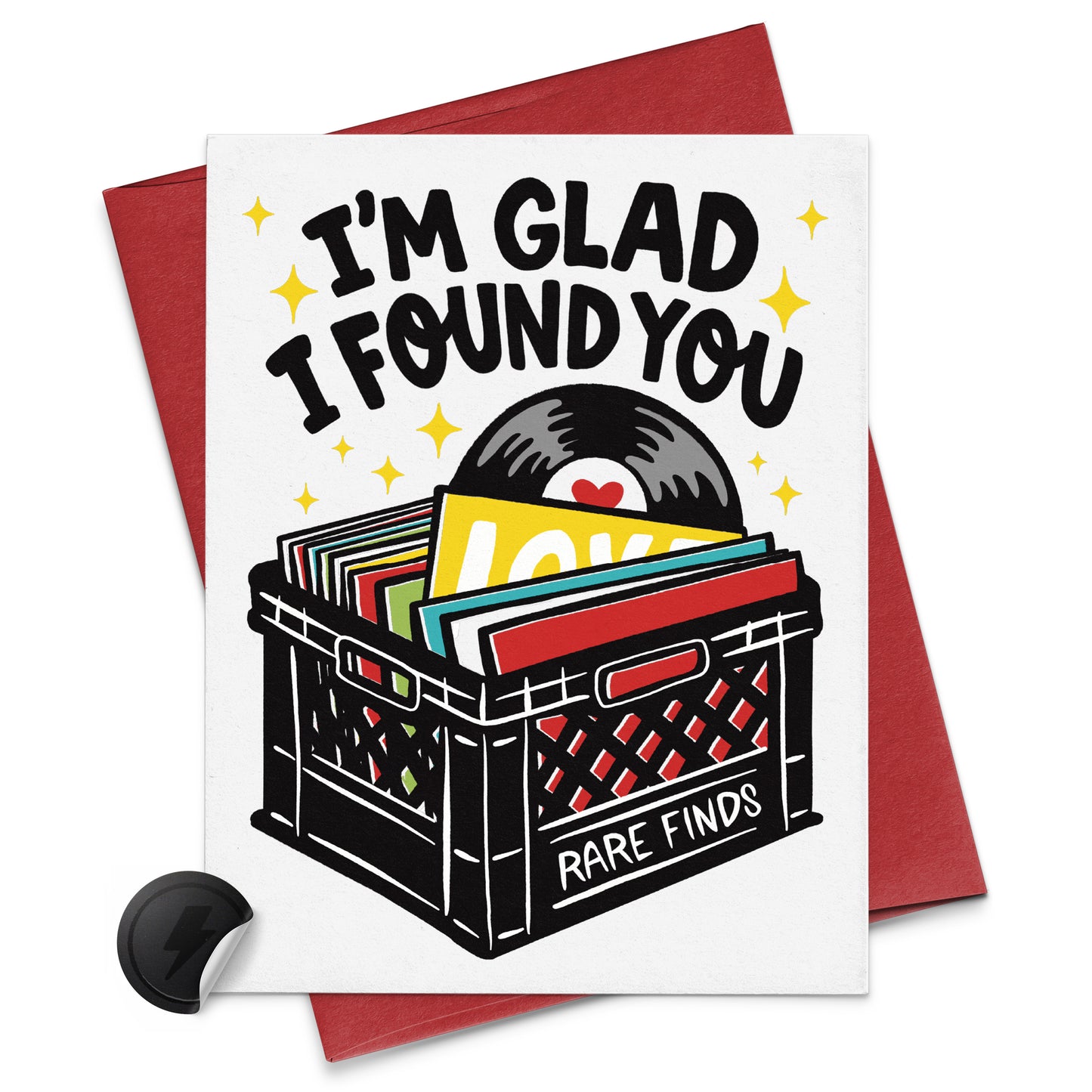 I'm Glad I Found You - Love Card