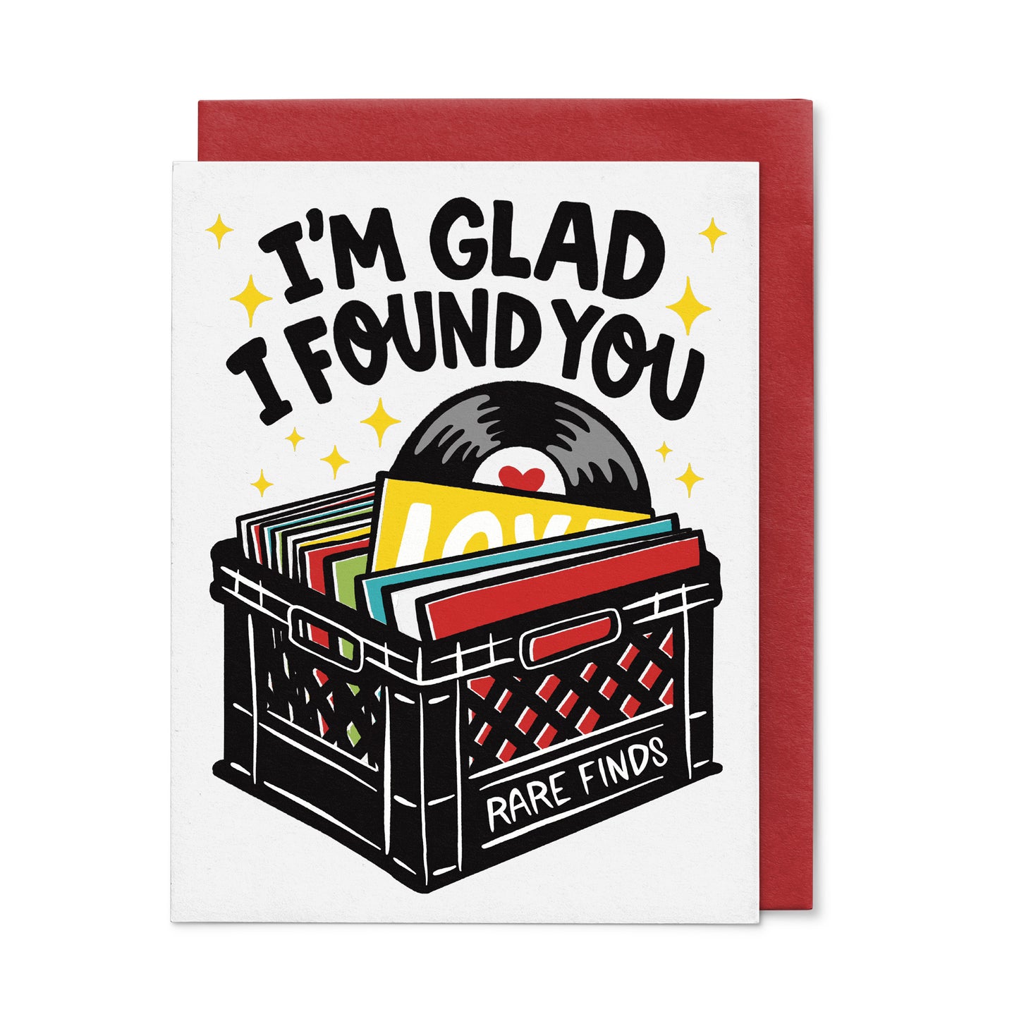 I'm Glad I Found You - Love Card