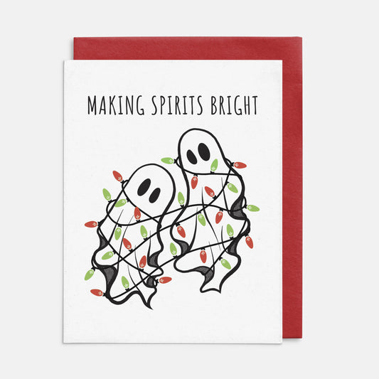 Cute Ghosts Christmas card