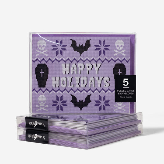 Spooky Holiday Sweater Greeting Card Box Set