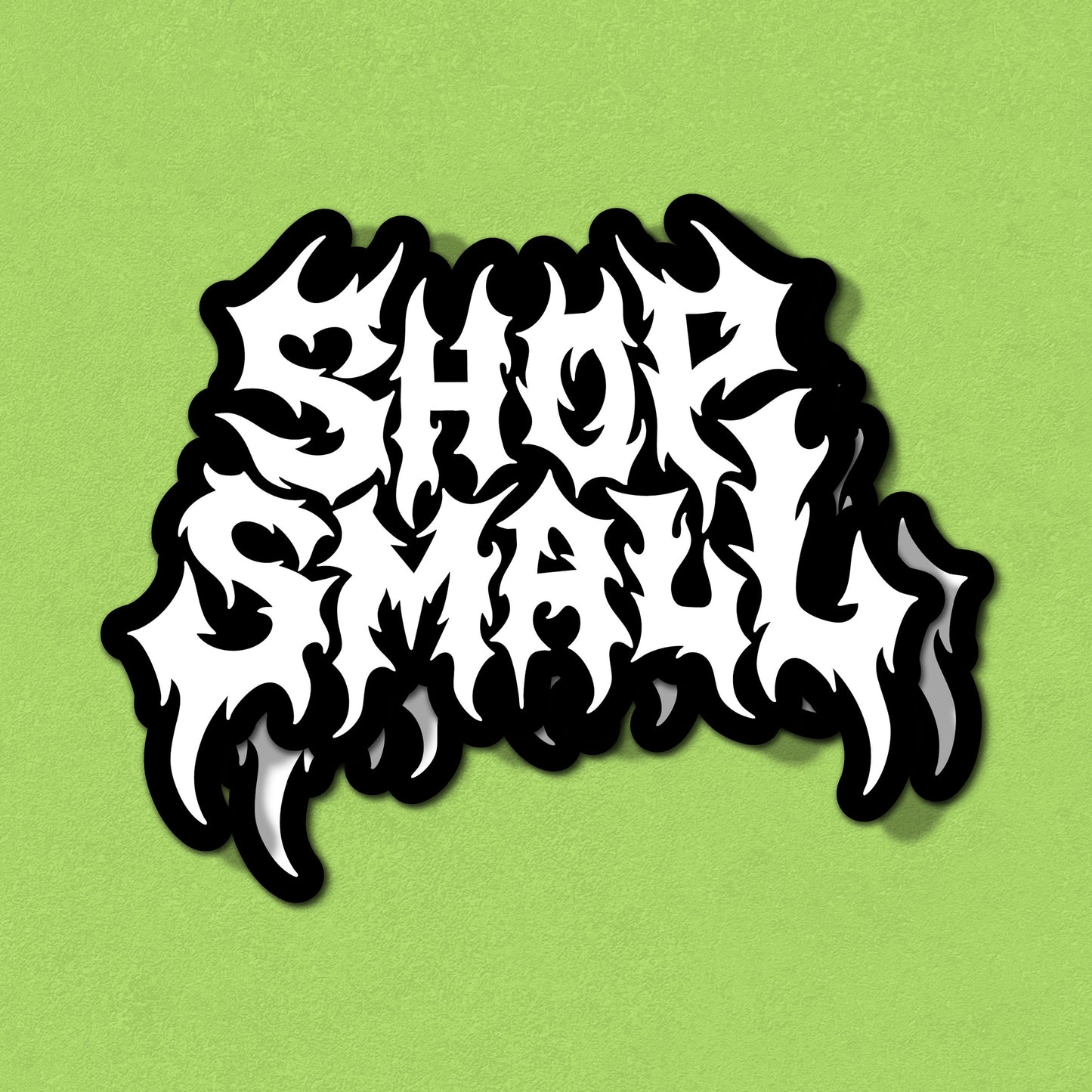 Shop Small - Vinyl Sticker