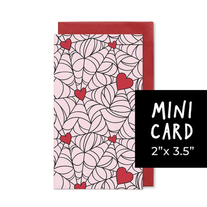Web of Hearts Mini Cards