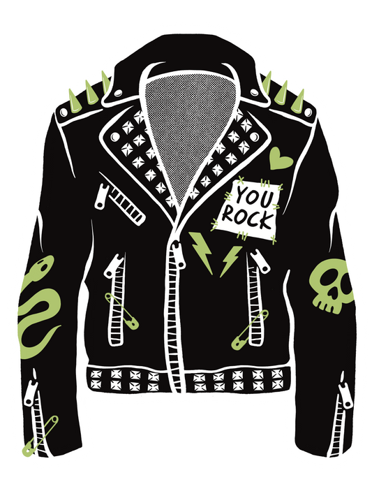 Rocker - UV Raised Sticker