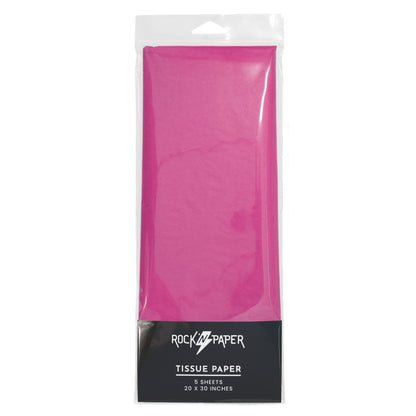 Tissue Paper Solid Color - Pink (5 Sheets)