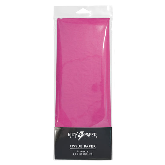 Tissue Paper Solid Color - Pink (5 Sheets)