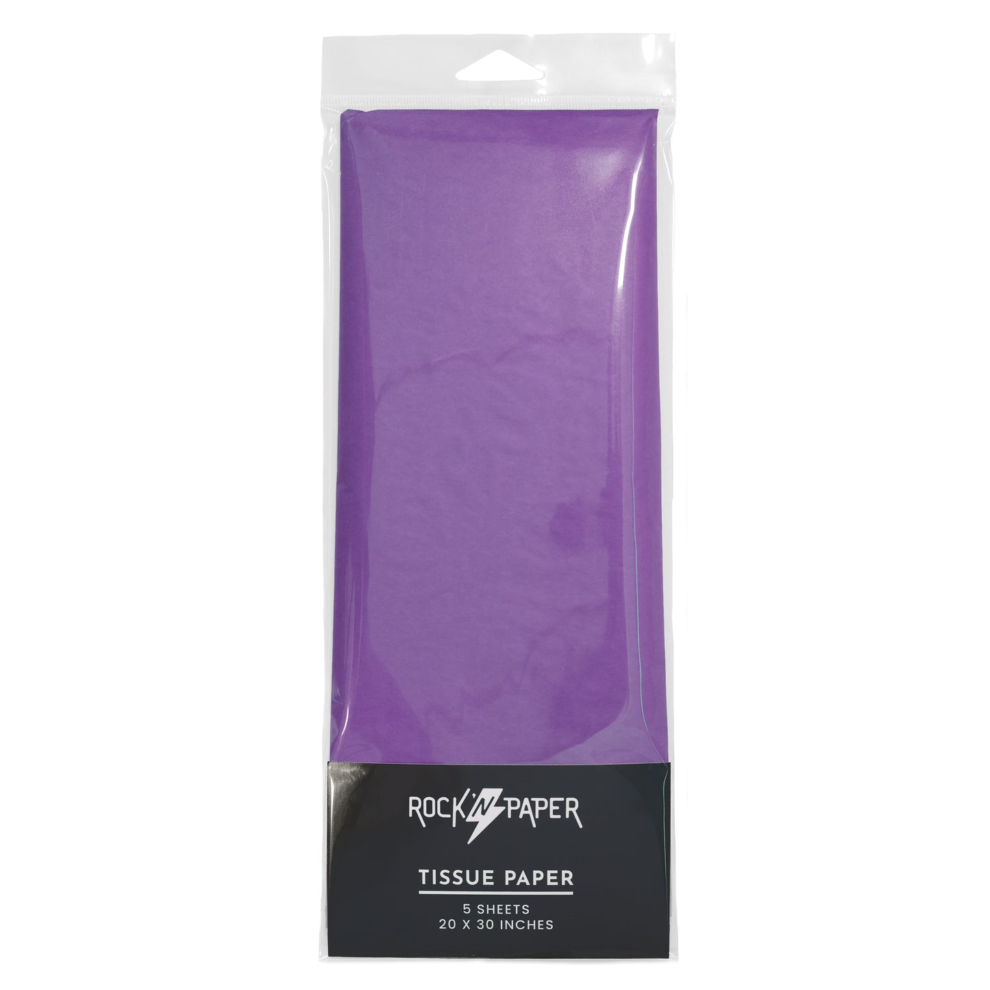 Tissue Paper Solid Color - Purple (5 Sheets)
