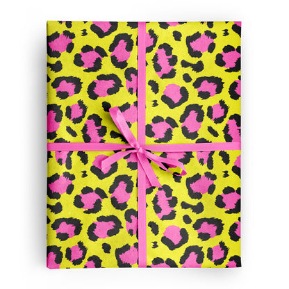 Punk Leopard Gift Wrapping Paper