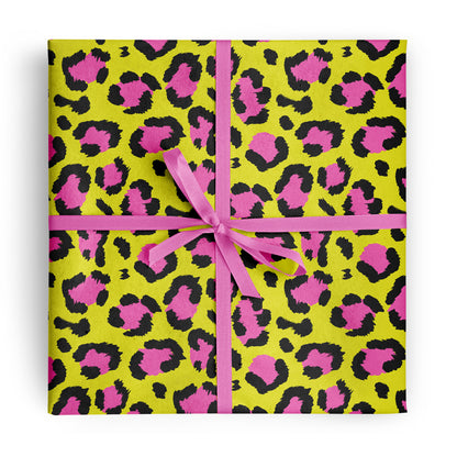 Punk Leopard Gift Wrapping Paper