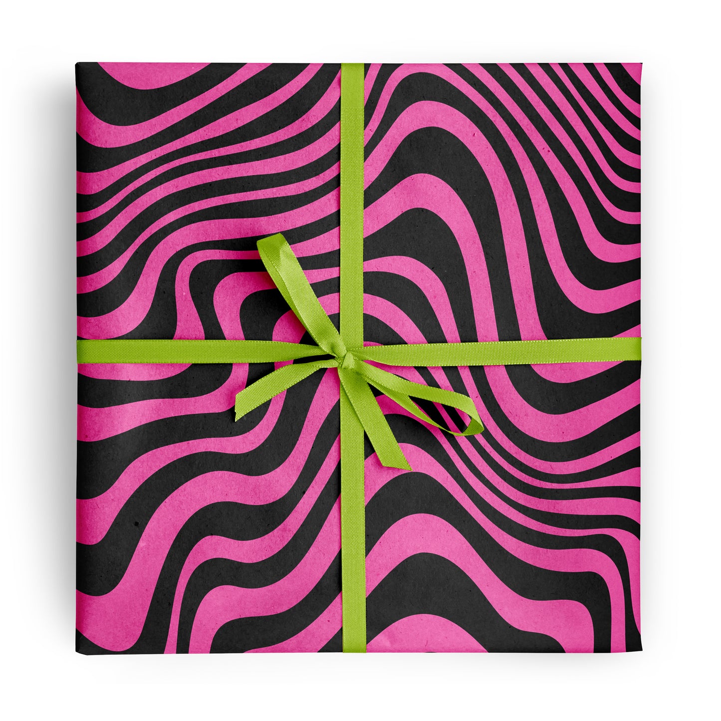 Fuchsia Swirl Wrapping Paper