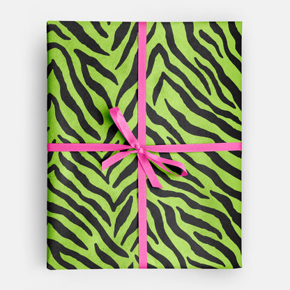 Toxic Tiger Wrapping Paper