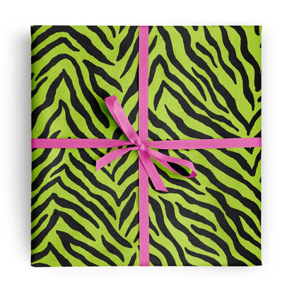 Toxic Tiger Wrapping Paper