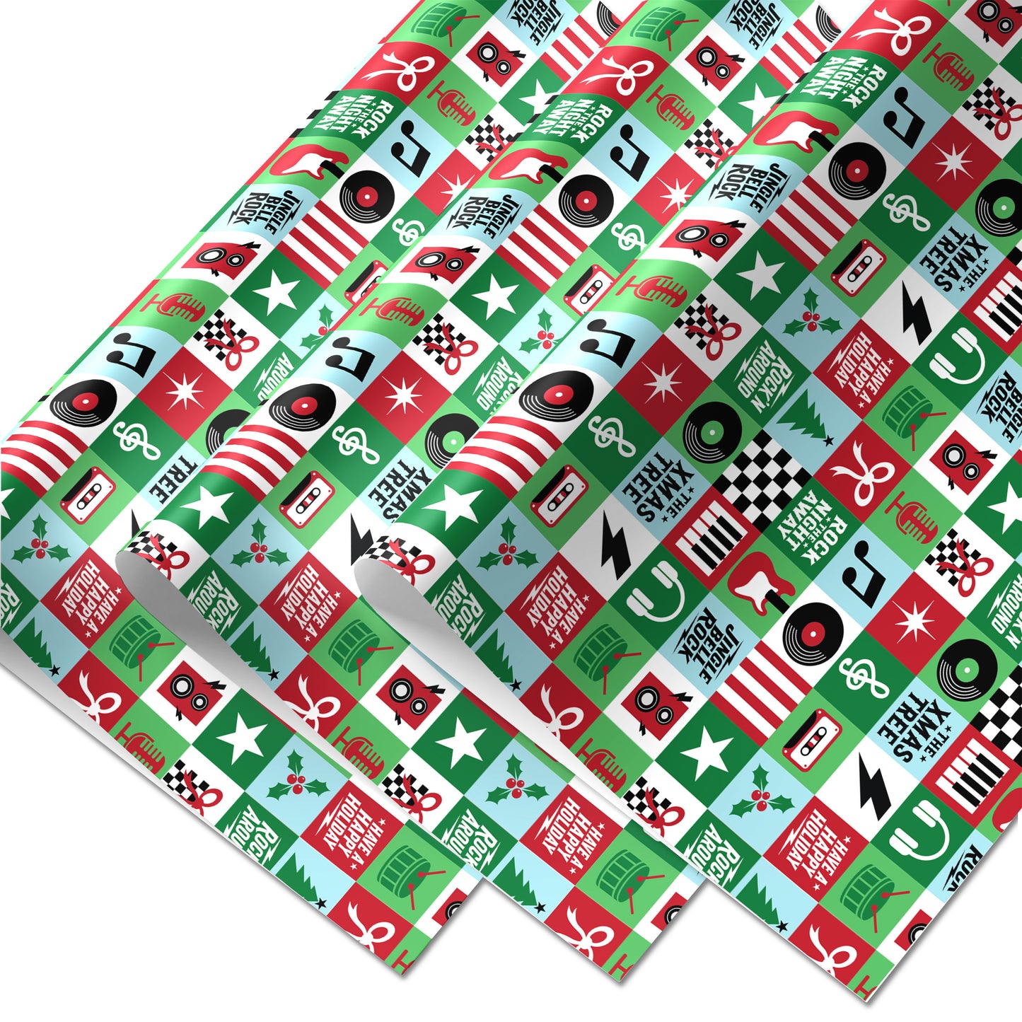 Rockin' Around Christmas Wrapping Paper
