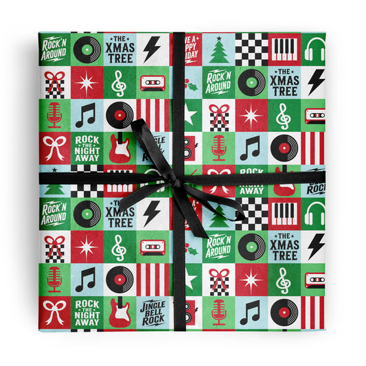 Rockin' Around Christmas Wrapping Paper