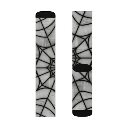 Wednesday Stained Glass Socks